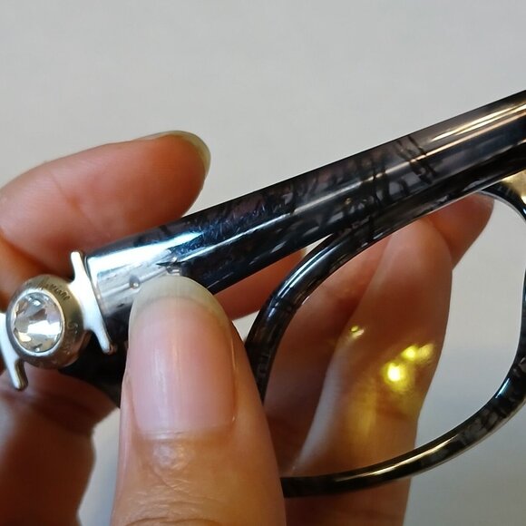 Guess By Marciano Women Gray Semi Cat Eye Eyeglasses Frames GM 196 51-17-135 mm - Picture 9 of 11